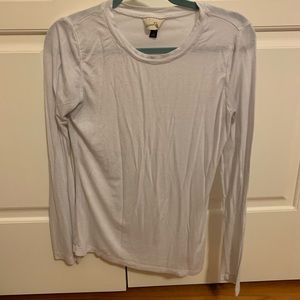 White long sleeve shirt